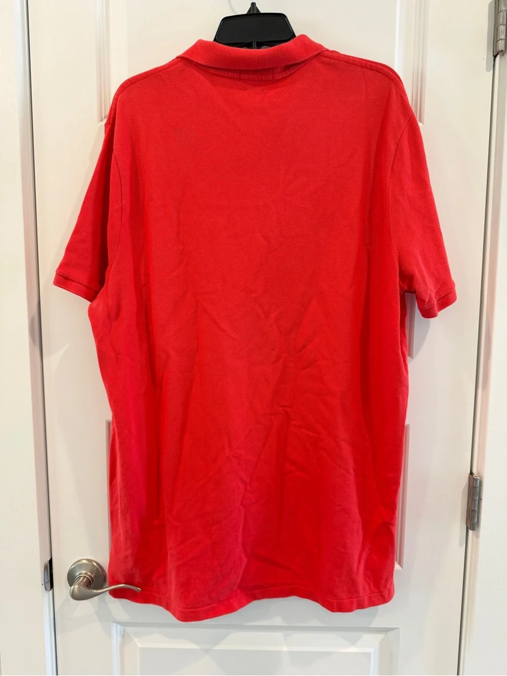 Polo by Ralph Lauren Men's Red Polo Tshirt Classic Fit & Navy Pony Logo sz XL